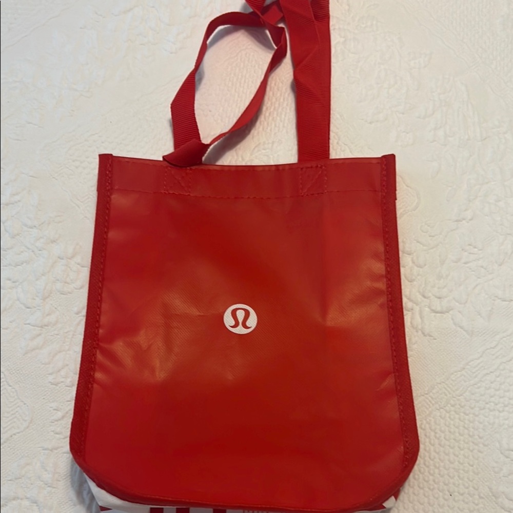 Lululemon Athletica Red Signature Tote Bag